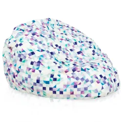 Wytrzymała Abstract Pufa Worek sako – Z wodoodporną powłoką