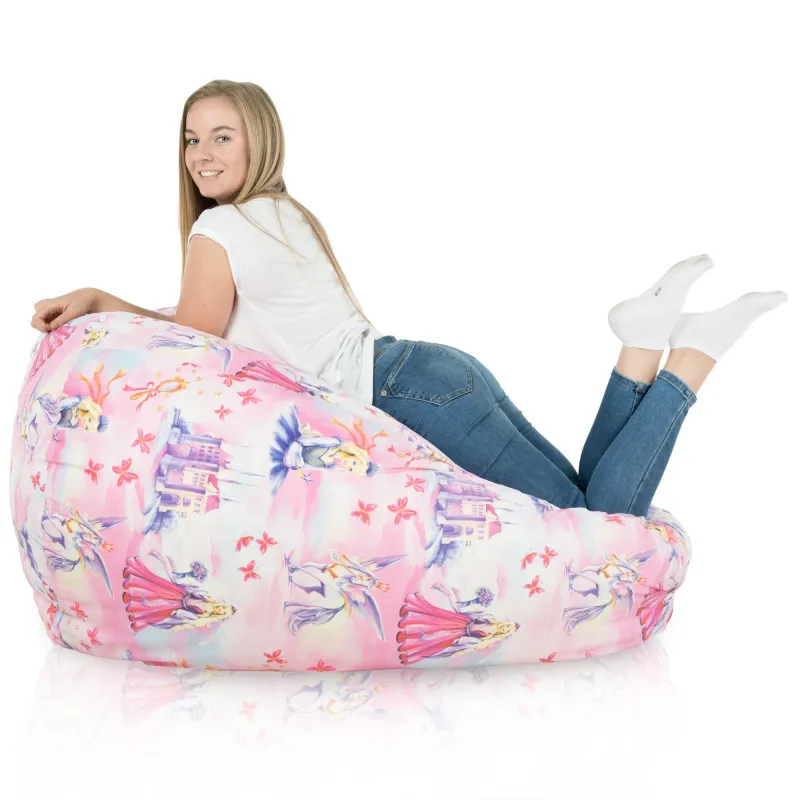 Wytrzymała Abstract Pufa Worek sako – Z wodoodporną powłoką