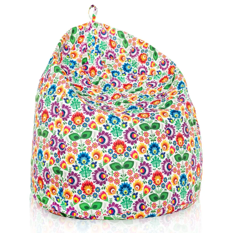 Wytrzymała Abstract Pufa Worek sako – Z wodoodporną powłoką