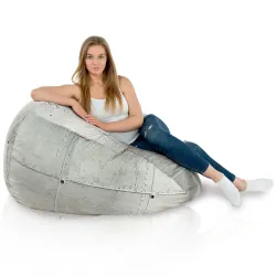 Wytrzymała Abstract Pufa Worek sako – Z wodoodporną powłoką