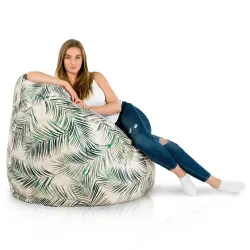 Wytrzymała Abstract Pufa Worek sako – Z wodoodporną powłoką