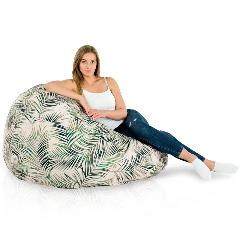 Wytrzymała Abstract Pufa Worek sako – Z wodoodporną powłoką