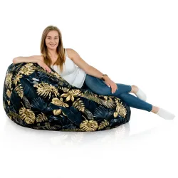 Wytrzymała Abstract Pufa Worek sako – Z wodoodporną powłoką