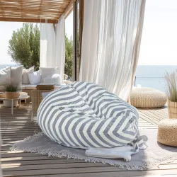 Wytrzymała Abstract Pufa Worek sako – Z wodoodporną powłoką