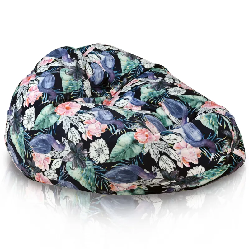 Ergonomiczna Sówki Pufa Worek Sako dla dzieci – Idealna do relaksu