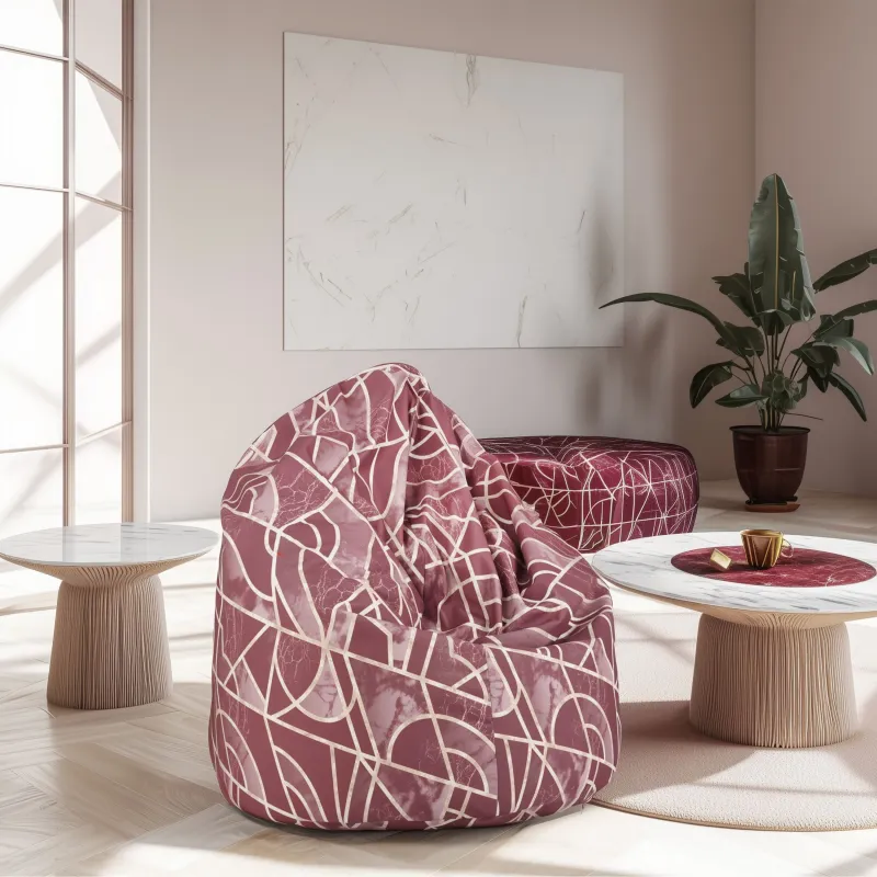 Ergonomiczna Sówki Pufa Worek Sako dla dzieci – Idealna do relaksu