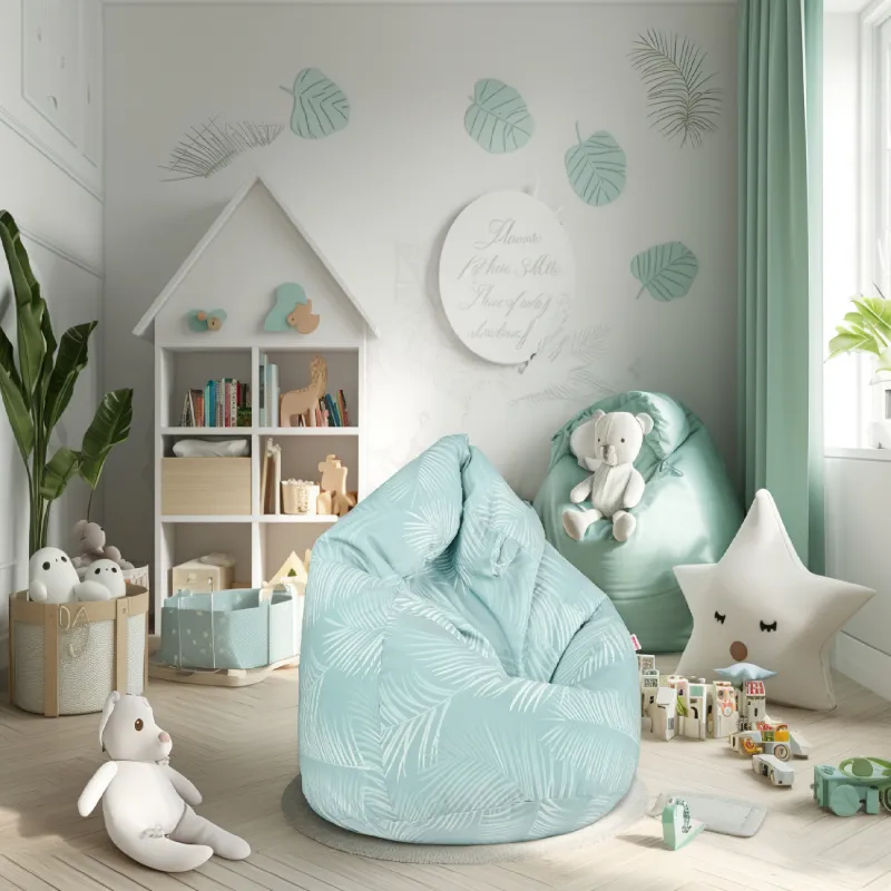 Ergonomiczna Sówki Pufa Worek Sako dla dzieci – Idealna do relaksu