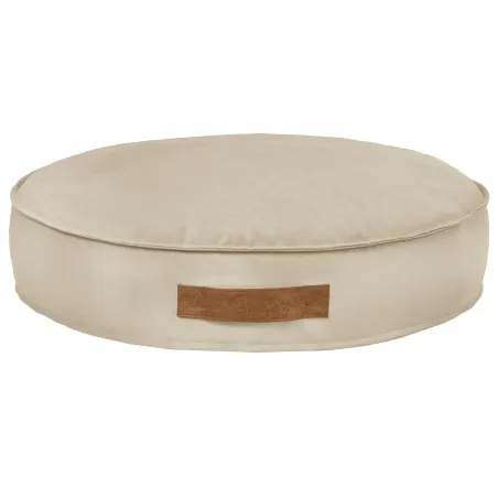 Miękkie Brązowy Plusz Okrągłe Legowisko – Łatwe w czyszczeniu