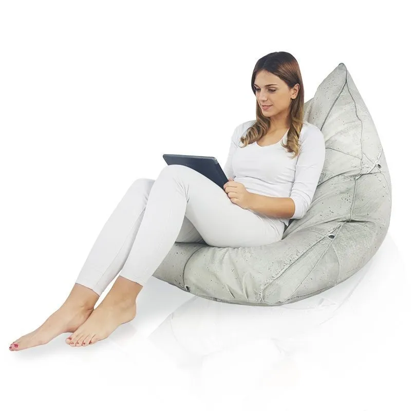 Ergonomiczna Łaciaty Pufa Sako Bermudy – Łatwa do przenoszenia