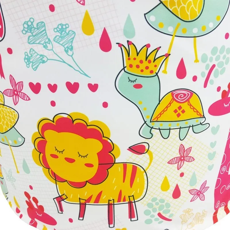 Pufa Walec Okrągłe Siedzisko i Podnóżek 40x55 cm Premium Prints