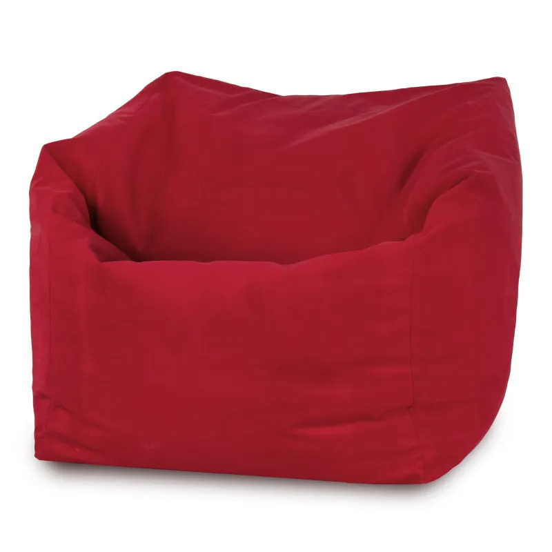 Beżowy fotel pufa sako z pluszu – ponadczasowy komfort i styl