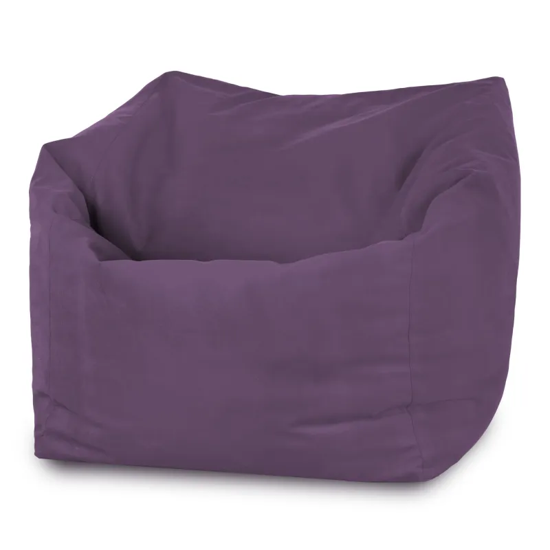 Beżowy fotel pufa sako z pluszu – ponadczasowy komfort i styl