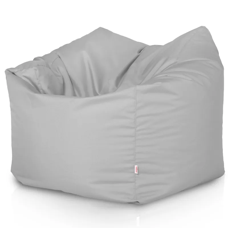 Biały fotel pufa sako outdoor – lekkość i harmonia w strefie relaksu