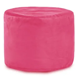 Stylowa Perłowa Pufa Pluszowa Cilindro – Doskonała dla dzieci i dorosłych