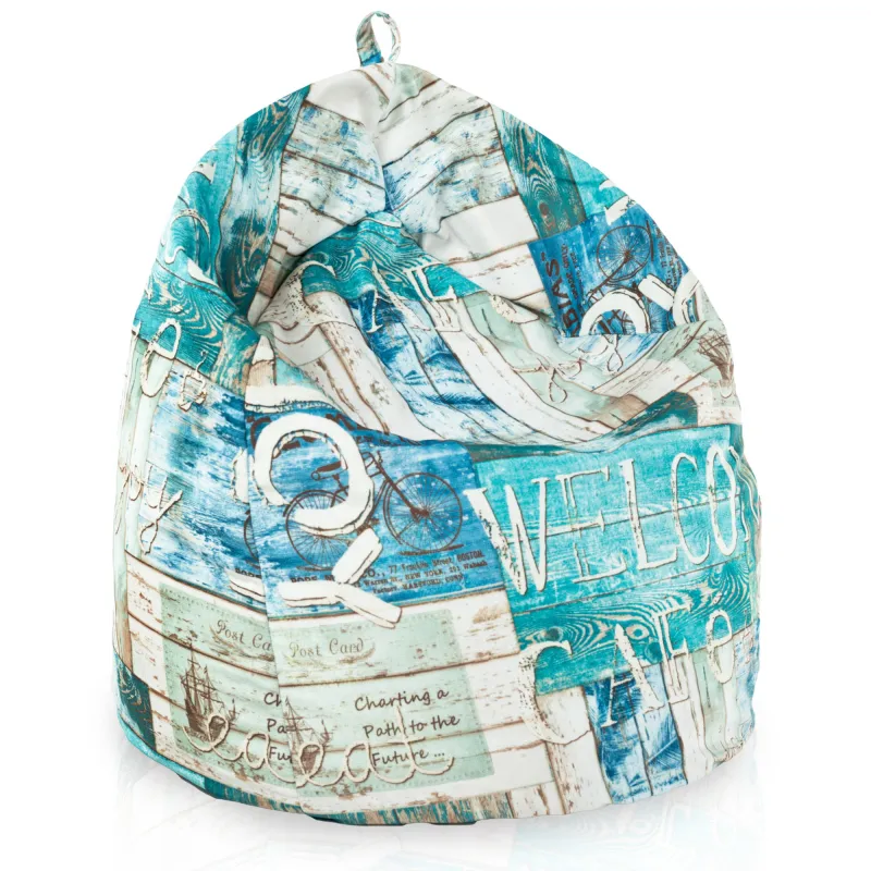 Ergonomiczna Sówki Pufa Worek Sako dla dzieci – Idealna do relaksu