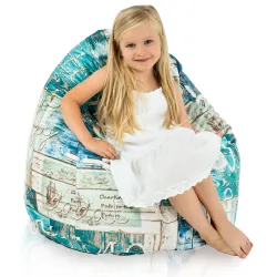 Ergonomiczna Sówki Pufa Worek Sako dla dzieci – Idealna do relaksu