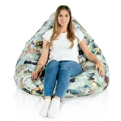 Wytrzymała Abstract Worek Sako Drop XXL – Świetna do domu i ogrodu