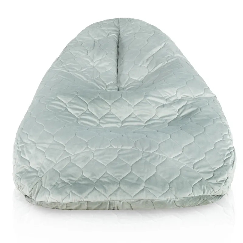 Stylowa Perłowy Worek Sako Drop XXL Plusz – Z wysokiej jakości materiałów